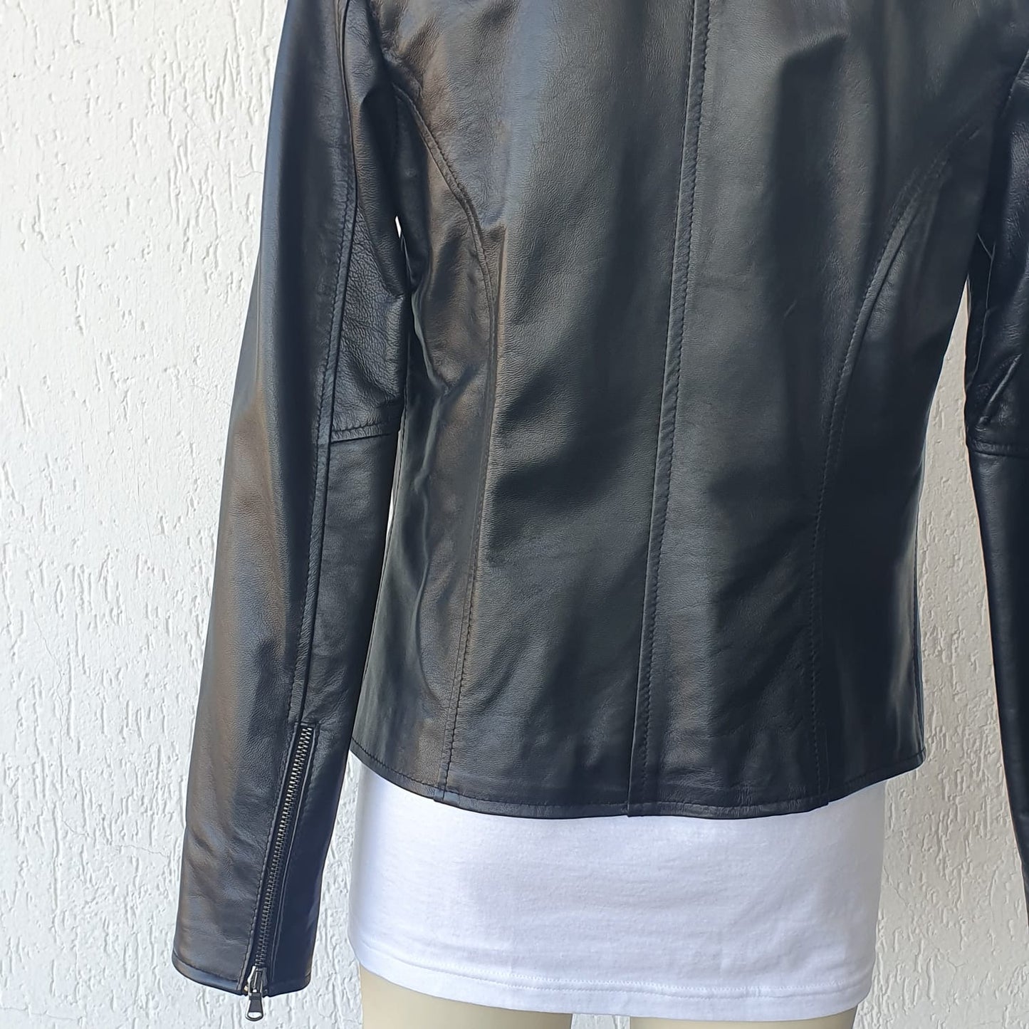 Giacca in Nappa senza collo - Donna