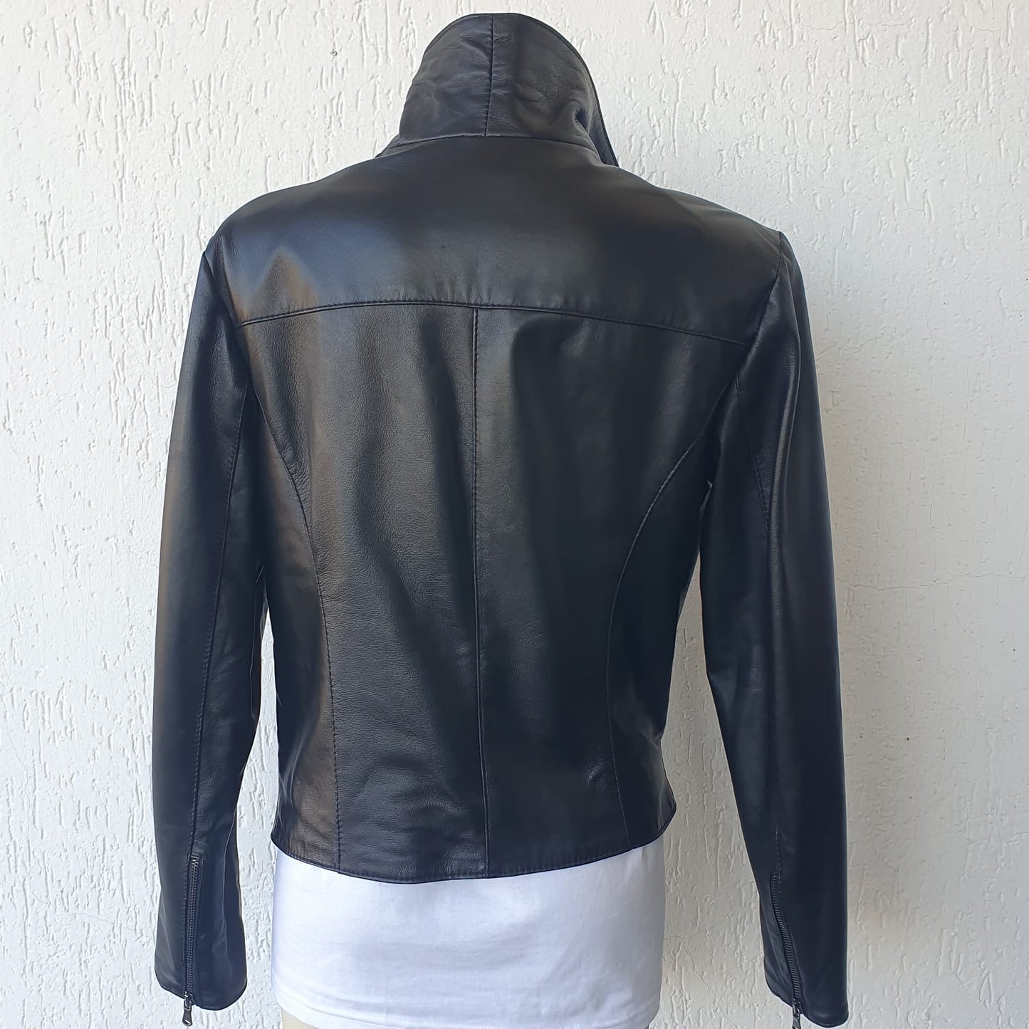 Chiodo in Nappa nera - Donna